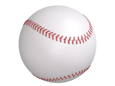 Baseball 3D model