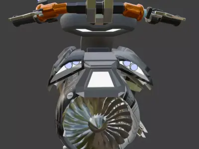 hover bike Free 3D model