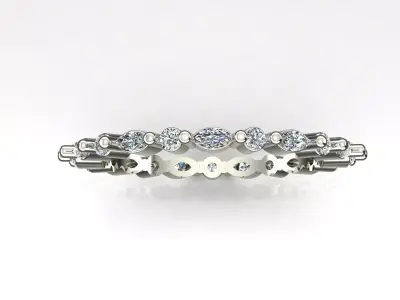 Band Ring 3D print model