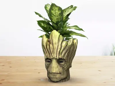 Groot Vase - Guardians of the Galaxy - Marvel comics 3D print model