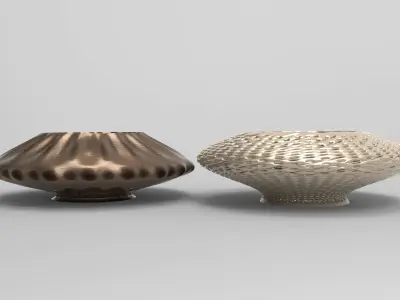 Vase Voronoi 64 3D print model