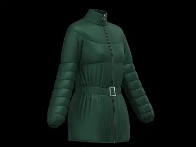  puffer jacket Woman Texture