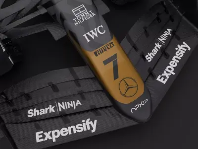 APX GP F1 car 3D model