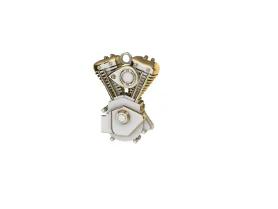 Harley motorcycle engine 3d model for 3d printing   3D print model