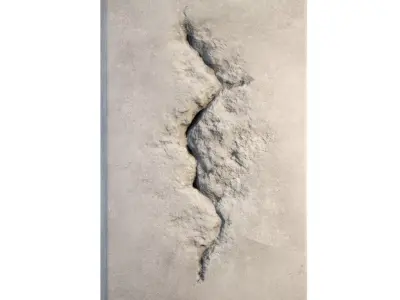 Decorative Plaster Wall Panel 9 3D model