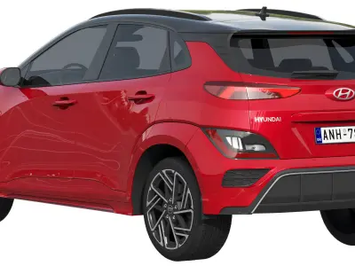 Hyundai Kona N-Line 2022 3D model
