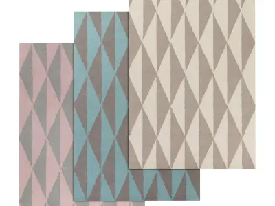 Rug Set 1167 3D model