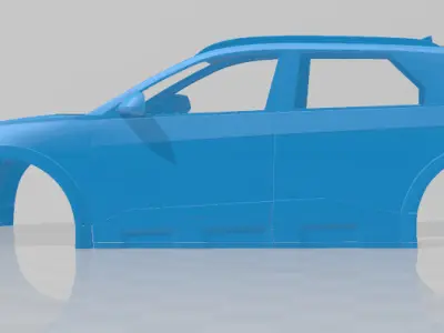Hyundai Ioniq 5 XRT 2025 - Body Car STL Model 3D print model