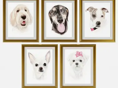 Art Frams 18- Happy Pet Art 2 3D model