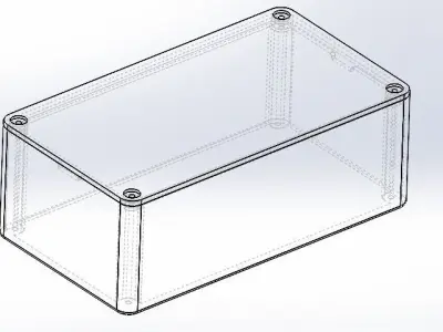 Project Boxes for Electronics  General Use PCB Enclosures 3D print model