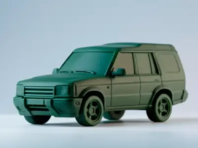 Land Rover Discovery 1995 3D Car Model 3D print model