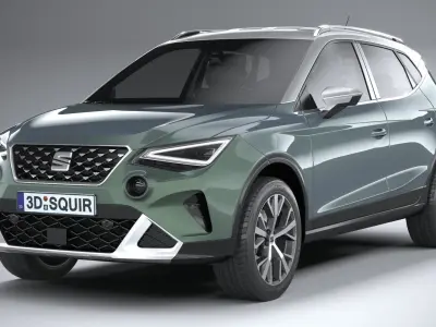 Seat Arona 2022 3D model