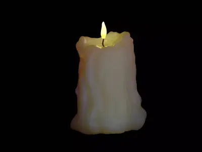 candle 3D model