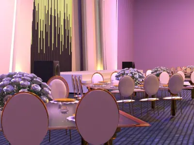 wedding decore  3D model