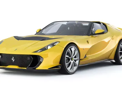 Ferrari 812 Competizione A 2022 3D model