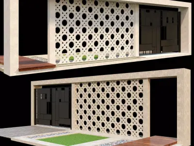 Gate 05 Free 3D model