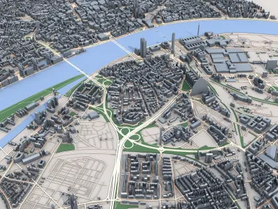 City 15 3D model