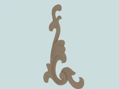 carving decor 3D model
