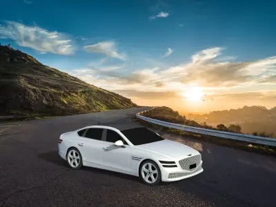 Genesis G80 3D model