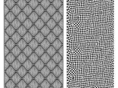 Decorative Panel Kapitone SCU MM-08p 3D model