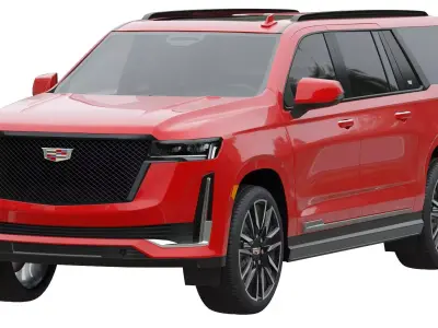 Cadillac Escalade ESV Sport 2021 3D model