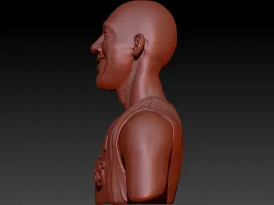 Kobe Bryant Portrait  3D print model