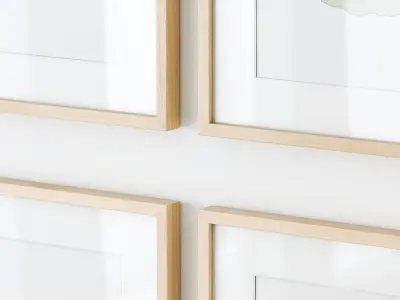 Gallery Wall 100 3D model