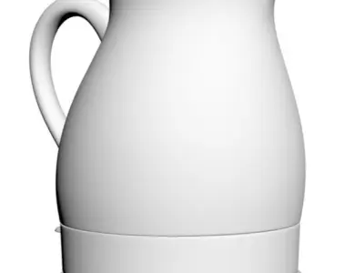 Decorative kettle 3D model