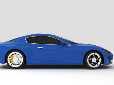 Maserati Gran Turismo 3D model