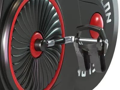 exercise bikes echelon ex3 connect 3D model