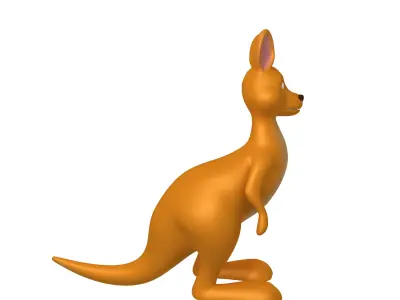 Kangaroo 3D model