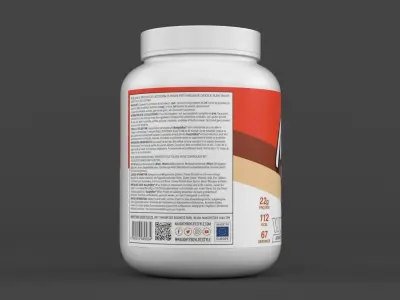 Protein Powder 3D model 128