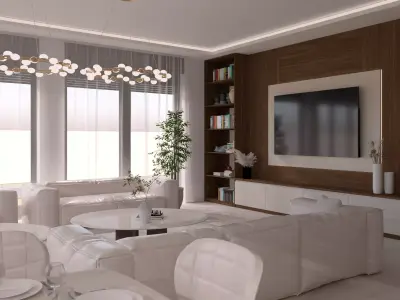 Luxury Interior SketchUp Template 3D model