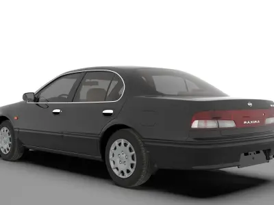 Nissan Maxima 1998 HQ Exterior and Interior 3D model