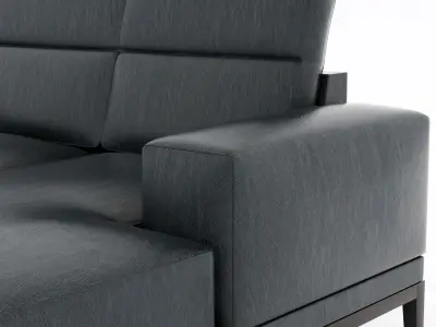 Natuzzi Borghese sofa 3D model