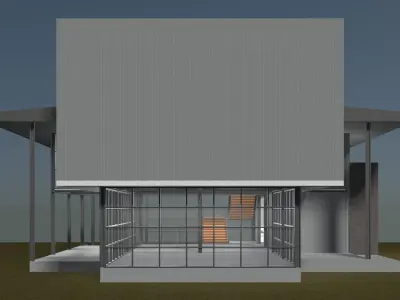 Office 25A01 3D model