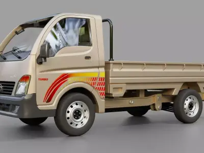 Tata Super Ace EX 2015 3D model