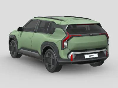 Kia EV3 2024 Low-poly 3D model