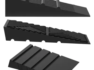 Squat Wedge Block for Fitness 3D model