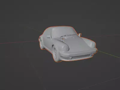 Porsche 911 3D print model