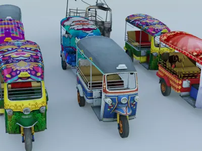 Vehicle car Tutu 12x 3D model