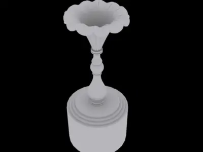 Sculpture vase 3D model purchase