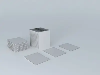 Magazines cube 3D model
