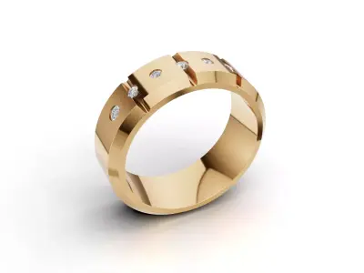 ring men  3D print model