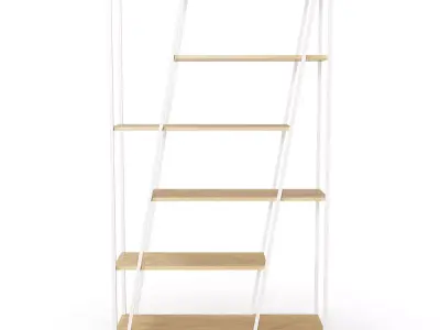 Albi Freestanding Bookcase 3D model