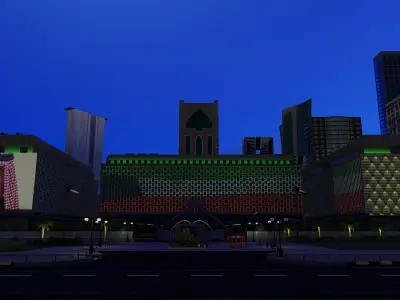 Kuwait Municipality 3D model