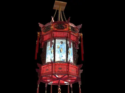 Chinese palace lantern   3D model order