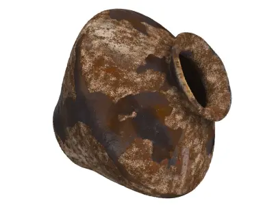 Rustic Vase Pottery 1 3D model