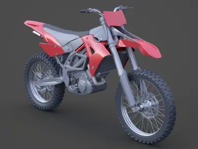 Generic Motorbike 3D model