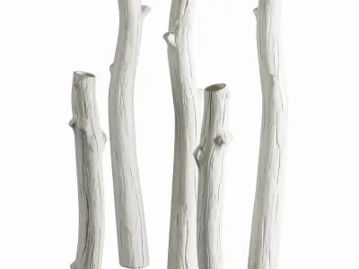 decorative set 09 3D model purchase